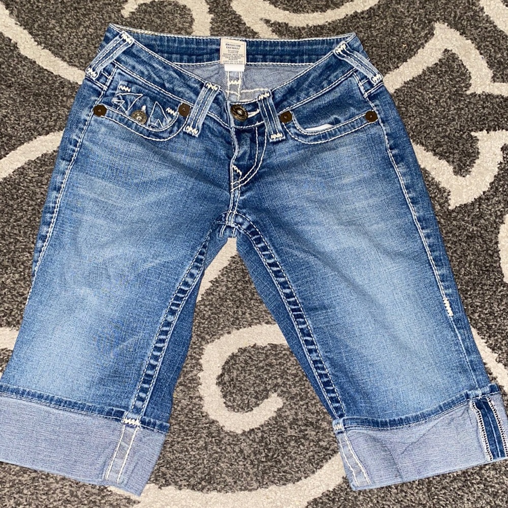 True Religion Jean Shorts